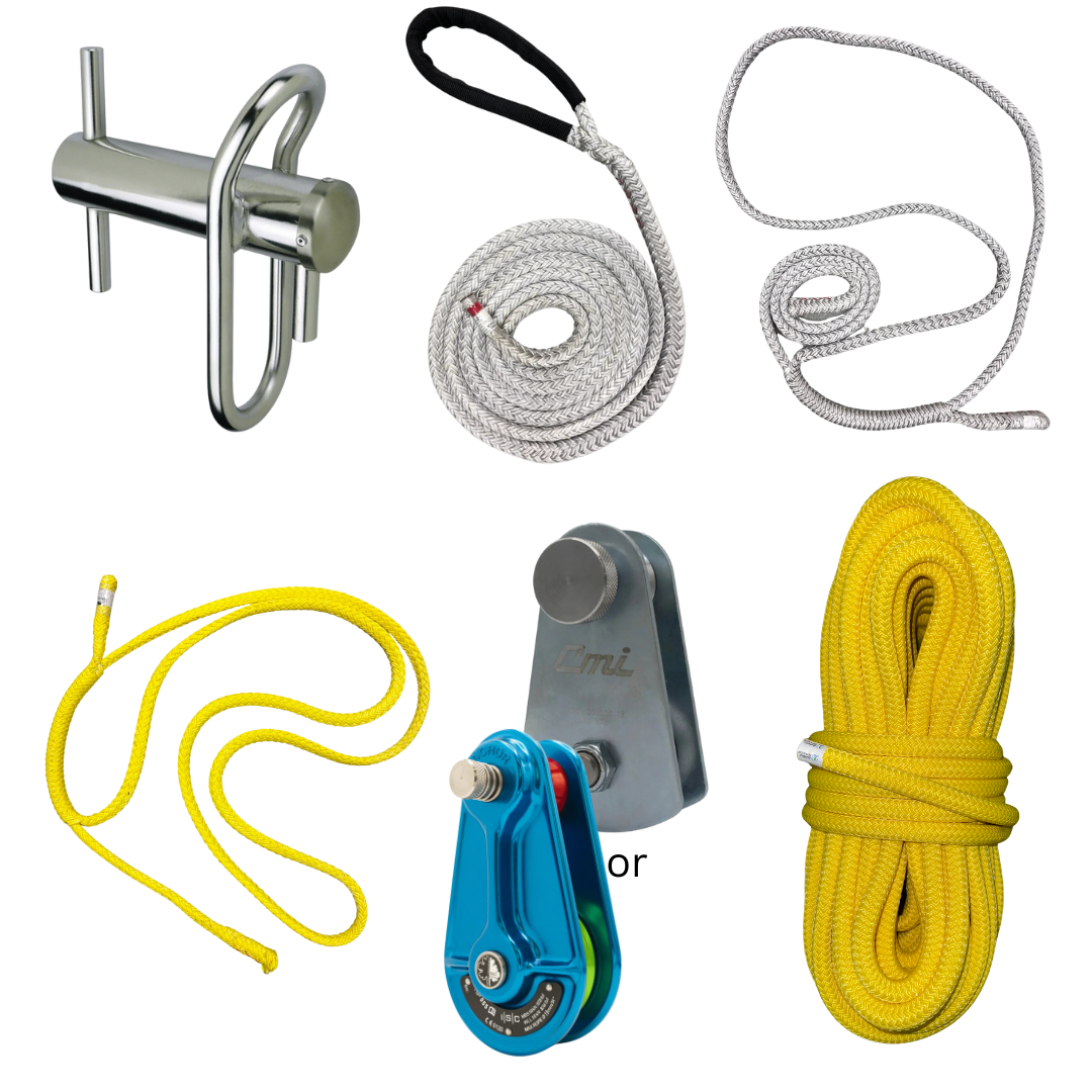 Carabiner Rope Climbing Kit X-R-SPORT Tree Climbing Kit With Steel