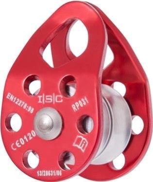 ISC 30kN Small Eiger Aluminum Double Redirect Pulley - Arbo Space