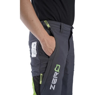 Clogger Zero Gen2 Light and Cool Men's Arborist UL Chainsaw Pants - Grey/Green - Arbo Space