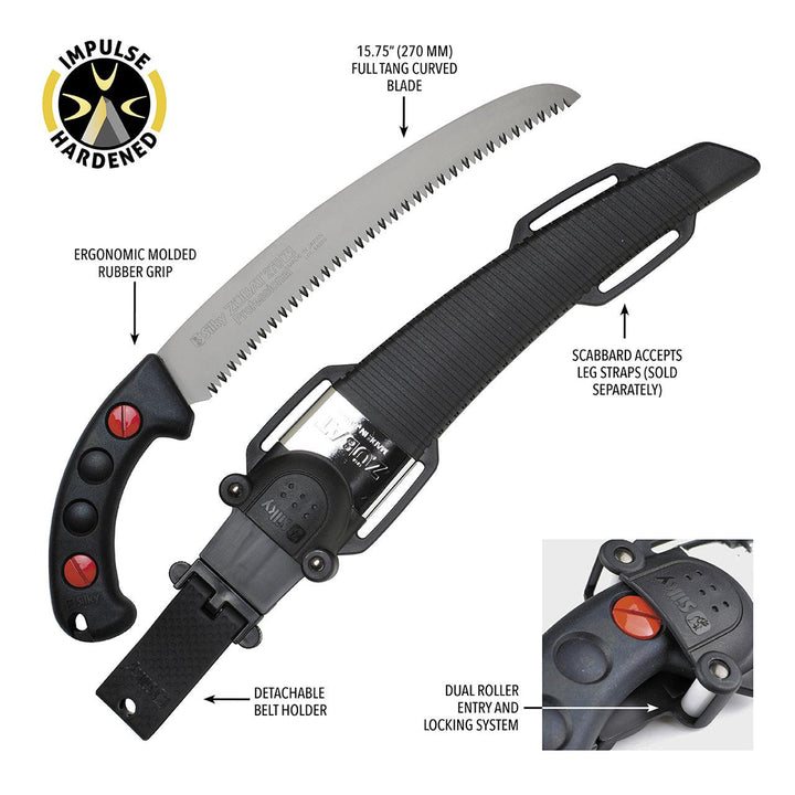 SILKY ZUBAT PROFESSIONAL 270 LARGE TOOTH HAND SAW - Arbo Space