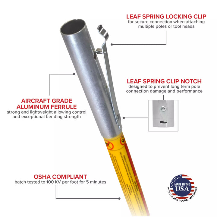 Jameson FG Series Base Pole, 6 foot - Arbo Space