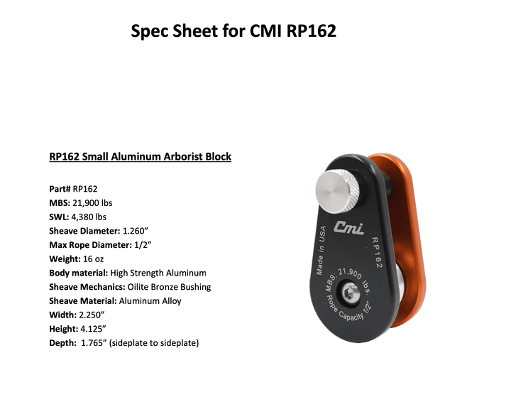 CMI Mini Arborist Block - Arbo Space