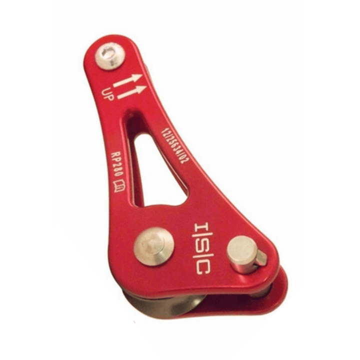 ISC Rope Wrench ZK-2- Aluminum, Red + Grey Wheel